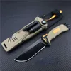 GB cuchillo de supervivencia de hoja fija Bear Grylls Ultimate 7cr13 mango de goma caza al aire libre cuchillos de combate herramienta militar 252