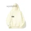 ESS MENS HOUDIES PULLOVER Sweatshirts Designer Women Reflective Letter Pure Color Hoody Fashion Loose Streetwear Clothing High Street Tracksuit 1977 R0RW
