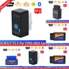 Nya diagnostiska verktyg ELM327 Bluetooth OBD2 V1.5 ELM 327 V 1,5 OBD 2 CAR DIAGNOSTIC-TOOL SCANNER MINI ELM-327 OBDII Adapter Auto Diagnostic Tool