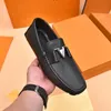 7Model Luxury Brand Scarpe eleganti da uomo con motivo stampato Scarpe casual piatte Business Office Oxfords in vera pelle Designer Mocassino in pelle scamosciata con fibbia in metallo Taglia 38-46