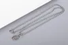 Модное ожерелье-цепочка для пары с креативным узором, ожерелье-цепочка в стиле ретро, высокое качество, 925 посеребренный материал, кулон, поставка ювелирных изделий3240251