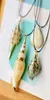 Natural Style Jewelry Seashell Color Cowrie Shells CONCH Gold Border Travel Commemorative Women039s Collar Choker Necklace Jewe9297950