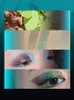 Eye Shadow Girlcult Cyber ​​Chatty FourColor Eyeshadow Palette Laser Solid Honey Chameleon Blue Makeup Cosmetics Y231213