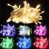 Cords 10m 20m 30m 50m 100m LED String Fairy Light 110-220V EU US PLIG 8 MODES LUILES DE CHOILLE POUR LES VOIRES DE MEILLEMENT2582