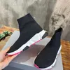 Moda recyklingowa prędkość dzianiny 2.0 Sneaker Designer Mężczyźni kobiety Paris Speed ​​3.0 Sneaker Luxury Mesh Outdoors 3xl Sock Buty Rozmiar 35-45