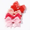 Accessori per capelli Cravatte bowknot fatte a mano in tinta unita per bambini Fascia per capelli con fiocco per bambini Copricapo per ragazze Corda all'ingrosso