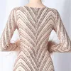 Casual Dresses Elegant And Pretty Women's For Prom Sequin Dress Party Formal Luxury Evening 2023 Special Events Occasion Long Sleeve