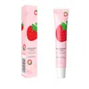 Långvarig fuktgivande läppmask Nourishing Lip Care Makeup Strawberry Lips Balm Hydrating Uppfriskande struktur Lätt att använda läppfärg