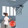 Toplar 30cm Asma Basketbol Duvarı Monte Hedef Hoop Rim Net Spor Netting Kapalı Açık Çocuk Basketbol Kutusu 231213