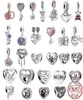 925 Silver Fit Charm 925 Armband Purple Family Mom Sister Dangle Charms Set Pendant DIY Fine Beads Jewelry1561048