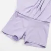 2024 lu lu lemen alinhar shorts roupas de ginástica tênis mini saias para senhora fitness bottoms com 2 bolsos vestuário tenis