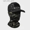 Bollkapslar militär baseball mössor kamouflage taktisk armésoldat bekämpa paintball justerbar sommar snapback sol hattar män kvinnor c0117 yq231214