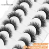 False Eyelashes SEXYSHEEP fake eyelashes 6D super fluffy Wispy artificial mink eyelash catfox eye effect dramatic eyelash extension makeup 231214