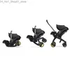 Passeggini # Passeggino 3 in 1 con seggiolino auto Culla alta Landscope Carrozzina pieghevole per neonati Q231214