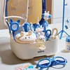 Verktyg Workshop Toy Kids Doctor låtsas Rollspel Kit Simulering Dentist Box Girls Education Game Toys for Children Stetoskop 231213