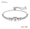 أساور Kaletine للنساء 925 الجنيه الاسترليني المجوهرات Men Men Bread Charm Chakra Box Box Chain