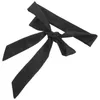 Cinture Decorazioni per matrimoni Cintura con fiocco Abito in tessuto sostitutivo per camicia da donna Abito nero Fascia da damigella d'onore