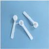 0 5g gram 1 ml de colher de plástico PP Ferramenta de medição para leite médico líquido em pó - 200pcs lote op10022781