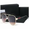 luxury Oval sunglasses for men designer summer shades polarized eyeglasses black vintage oversized sun glasses of women male sungl2690