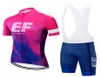 Zespół 2021 Nowy EF Jersey 20D Bike Shorts Ropa Ciclismo Mens Summer Quick Dry Pro Pro Maillot Pants Ubranie 6188362