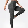 Women's Legging Seamless Leggings Washing Yoga pants Bubble Butt Push Up Fitness High Waist Scrunch Tight Mujer Gym 231214