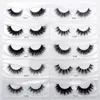 Falska ögonfransar 10pairs Visofree Mink Lashes 3D Eyelash Wholesale Natural Dramatic Handmade Full Strip Makeup 231213