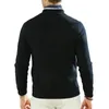 Suéter dos homens Camisola Homens Outono Inverno 100 Algodão Grosso Masculino Cardigan Zipper Moda Roupas Outwear Tricô Sweter Hombre M 3XL 231214