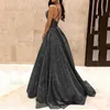 Urban Sexy Dresses 2023 New Elegant Sexy Prom Dresses Long Strapless High Pleated Bling Sequin Wedding Banquet Dress Backless Evening Party Formal T231214