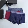 Designer Underwear Man Boxer Short Male Soft Underpants Man Luxury Märke Bekväma boxershorts Boxer Flera färger Boxare för män 3 st i en låda