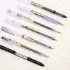 Gelpennor 12PCSpack Ink Pen Studenter Examinera Enkla barn som skriver Press School Office Stationery Supplies 231213