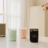 280ML Candle Humidifier Ultrasonic Air Humidifier Soft Light USB Essential Oil Diffuser Car Purifier Aroma Anion Mist Maker