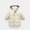 Casaco de inverno 2-12 anos russo crianças crianças casacos de inverno roupas adolescentes meninos meninas algodão acolchoado parka casacos grossos quentes jaquetas longas 231214