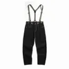 Men's Jeans Autumn New High-quality Vintage Overalls Men's Denim Pants Trendy Straight Casual Straps Trousers Gentlemen WorkwearL231213