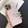 Officiële iPhone-telefoonhoesjes 15 14 13 Pro Max L Designer zacht lederen portemonnee Hi Quality 18 17 16 15pro 14pro 13pro 12pro 12 11 X Xs Plus hoesje met logodoos Meisjes Vrouw