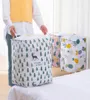 Cube Opvouwbare wasmand met grote capaciteit Vuile kleren Speelgoedquilt Opbergdoos Tas met trekkoord Organizer Emmer Bin Picknickmanden 6550531