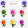 Dekorativa blommor 12x27cm Artificial Flower Grass Ball Potted Bonsai Pography Props Small Tree Leaves Fake Plants Desktop Mini