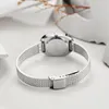 Montres-bracelets Montre Ovale Pour Femmes Quartz Montre-Bracelet De Luxe Dames Diamant Ingrédient Horloge En Acier Inoxydable Noir Cuir Rectangle Or