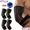 Elbow & Knee Pads Elbow Knee Pads 2Piecepair Adjustable Bracket Compression Support Sleeve For Tennis Golf Treatment To Relieve Joint Dhstx