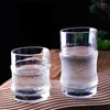 Vinglas med hem dricker vatten koppar öl mugg japan stil bambuknutformad design blyfri whisky glas kopp 290 ml/385 ml