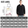 Men's Hoodies 5 Areas Heated Men Women Harajuku Sweatshirts Winter Warm Usb Heating Coat Self Thermal Jacket