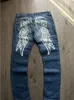 Kvinnors jeans y2k mode streetwear harajuku retro överdimensionerad grafisk tryck på baggy denim pants män kvinnor goth breda byxor 231214