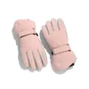 Gants de ski Gants de Ski d'hiver pour femmes gants thermiques de Snowboard garder l'eau chaude coupe-vent velours gants de vélo de cyclisme L23118