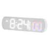 Horloges murales Horloge électronique Alarme Affichage LED haute définition Compte à rebours / compte à rebours Bureau quatre couleurs