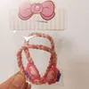 Hair Accessories {2 PCS} Korean Bands Colorful Mini Elastic Ring Rope For Little Girls Baby Small Kids Headwear Accessoires