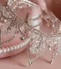 Pinces à cheveux luxueuses faites à la main, couronne de mariage en cristal, accessoires diadème de mariée, bijoux pour femmes, couvre-chef