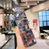 Water Bottles Bottle With Time For Car Leak-proof Plastic School Office Home Use