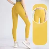 LULULEMENLY YOGA AIGN LEGGINGS KOMENS KORT CRUPED PALLS Outfits Lady Fitness Supplies Ladies träning Wear Girls Running 1123ess