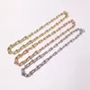 Ny ankomst 316L rostfritt stålhalsband med ihålig anslutningslänk för kvinnor bröllop halsband armband örhänge kvinnor smycken gåva 2464