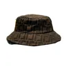 Chapeau seau design haut de gamme pour hommes et femmes, casquettes de pêche pliables avec lettres bleues, pare-soleil de plage, chapeaux de pêcheur 2549