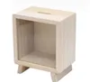 DIY hölzerne Spardosen, hölzerne Spitzenbox, durchsichtige Sparschweine, Schattenbox, Vitrine, Holzspardose, Rahmen, Münzbox, Bargeld für Aufbewahrungsbehälter, Geld SN4522